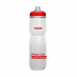 Bidón Camelbak Podium Chill 0.71 L Rojo Blanco