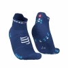 Calcetines Compressport Pro Racing V4.0 Low Azul