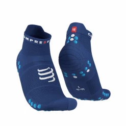 Calcetines Compressport Pro Racing V4.0 Low Azul