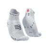 Calcetines Compressport Pro Racing V4.0 Low Blanco Gris