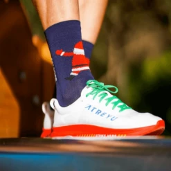 Calcetines Sporcks Crazy Santa Azul Marino -365rider Ventas calcetines sporcks crazy santa azul marino 2