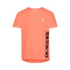 Camiseta Asics Future Tokyo Manga Corta Naranja Negro -365rider Ventas camiseta asics future tokyo manga corta naranja negro