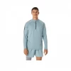 Camiseta Asics Icon 1/2 Zip Manga Larga Gris -365rider Ventas camiseta asics icon 12 zip manga larga gris