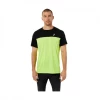 Camiseta Asics Race SS TOP Manga Corta Amarillo Negro SS22 -365rider Ventas camiseta asics race ss top manga corta amarillo negro ss22