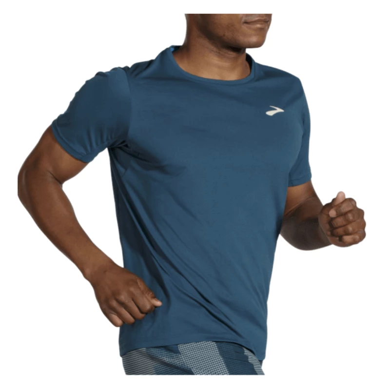 Camiseta Brooks Atmosphere Manga Corta Azul Marino 6 Camiseta Brooks Atmosphere Manga Corta Azul Marino - Imagen 4