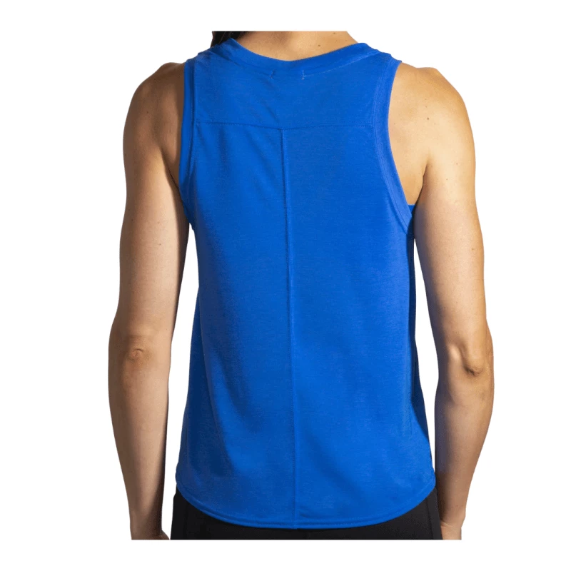 Camiseta Brooks Distance Graphic Tirantes Azul Eléctrico Mujer 4 Camiseta Brooks Distance Graphic Tirantes Azul Eléctrico Mujer - Imagen 2