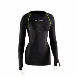 Camiseta Interior Lurbel Cristallo Manga Larga Gris Mujer