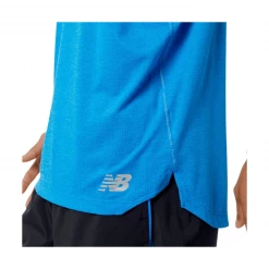 Camiseta New Balance Sin Mangas Graphic Impact Run Azul Cielo -365rider Ventas camiseta new balance sin mangas graphic impact run azul cielo 2