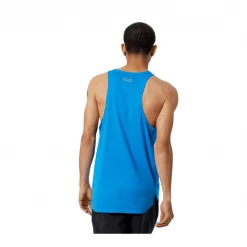 Camiseta New Balance Sin Mangas Graphic Impact Run Azul Cielo -365rider Ventas camiseta new balance sin mangas graphic impact run azul cielo 3