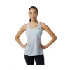 Camiseta New Balance Sin Mangas Impact Run Celeste Mujer