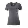 Camiseta Salomon Agile SS Tee Gris Mujer -365rider Ventas camiseta salomon agile ss tee gris mujer