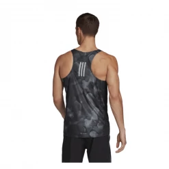 Camiseta Sin Mangas Adidas Fast Graphic Gris Estampado -365rider Ventas camiseta sin mangas adidas fast graphic gris estampado 2