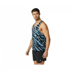 Camiseta Sin Mangas Asics Ventilate Actibreeze Singlet AOP Azul -365rider Ventas camiseta sin mangas asics ventilate actibreeze singlet aop azul 2