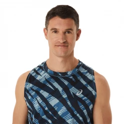 Camiseta Sin Mangas Asics Wild Camo Singlet Azul 7 Camiseta Sin Mangas Asics Wild Camo Singlet Azul -365rider Ventas camiseta sin mangas asics wild camo singlet azul 2