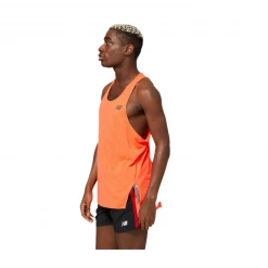 Camiseta Sin Mangas New Balance Q Speed Singlet Naranja -365rider Ventas camiseta sin mangas new balance q speed singlet naranja 2