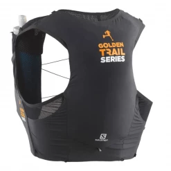 Chaleco Salomon Sense Pro 5 Negro Naranja