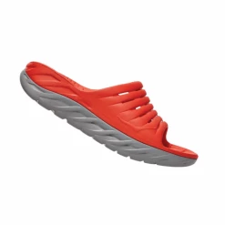 Chanclas Hoka One One ORA Recovery Slide Naranja Gris Hombre -365rider Ventas chanclas hoka one one ora recovery slide naranja gris hombre 4