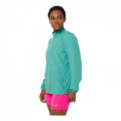 Chaqueta Asics Core Turquesa Mujer