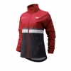 Chaqueta New Balance London Marathon Rojo Negro Mujer
