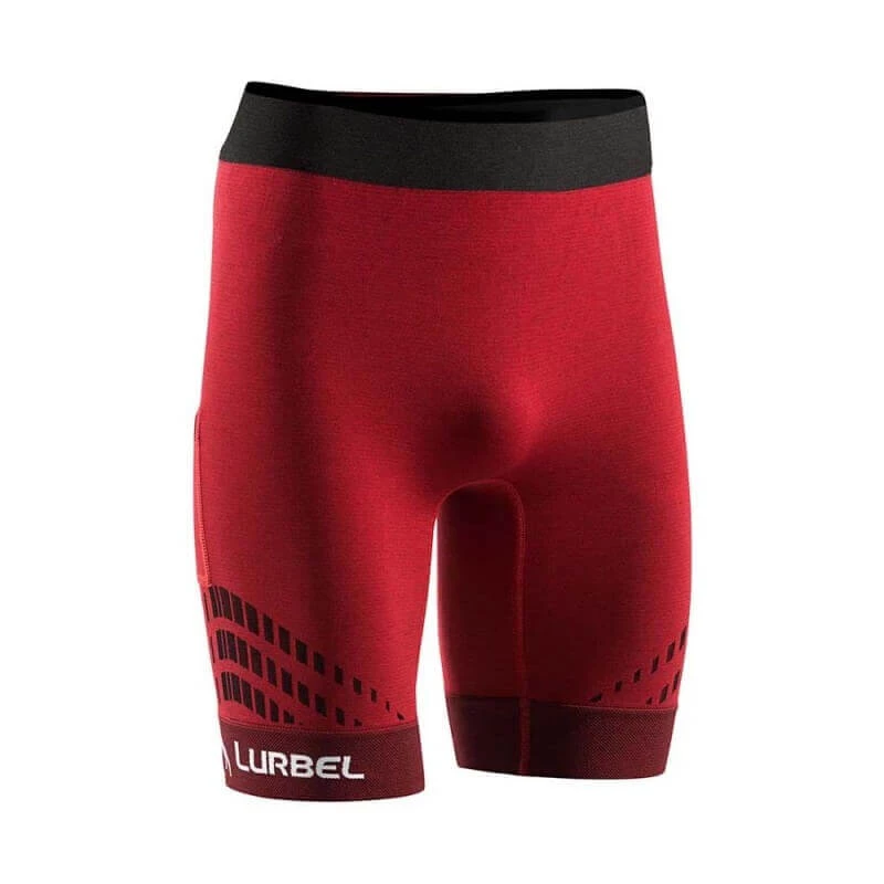 Malla Corta Lurbel Spirit Rojo Negro 3 Malla Corta Lurbel Spirit Rojo Negro