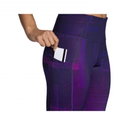 Mallas Brooks Method 1/2 Crop Morado Mujer -365rider Ventas mallas brooks method 12 crop morado mujer 4