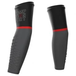 Manguitos Compressport Arm Force Ultralight Negro Gris