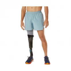 Pantalon Asics Corto Road 5in Short Turquesa AW22