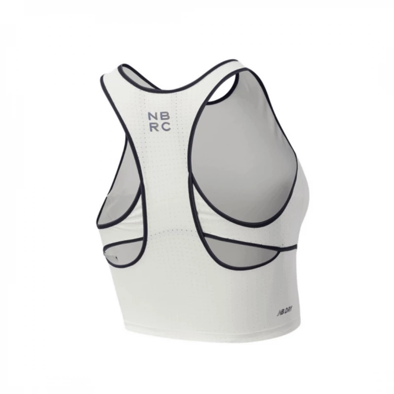 Top New Balance Speed Fuel Fashion Blanco Mujer 4 Top New Balance Speed Fuel Fashion Blanco Mujer - Imagen 2