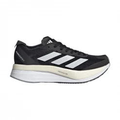 Zapatillas Adidas Adizero Boston 11 Negro Blanco AW22 Mujer