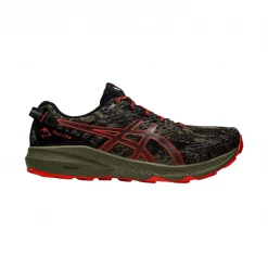 Zapatillas Asics Fuji Lite 3 Verde Rojo AW22