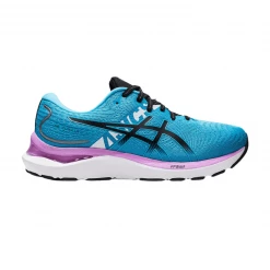 Zapatillas Asics Gel Cumulus 24 Lila Celeste AW22 Mujer