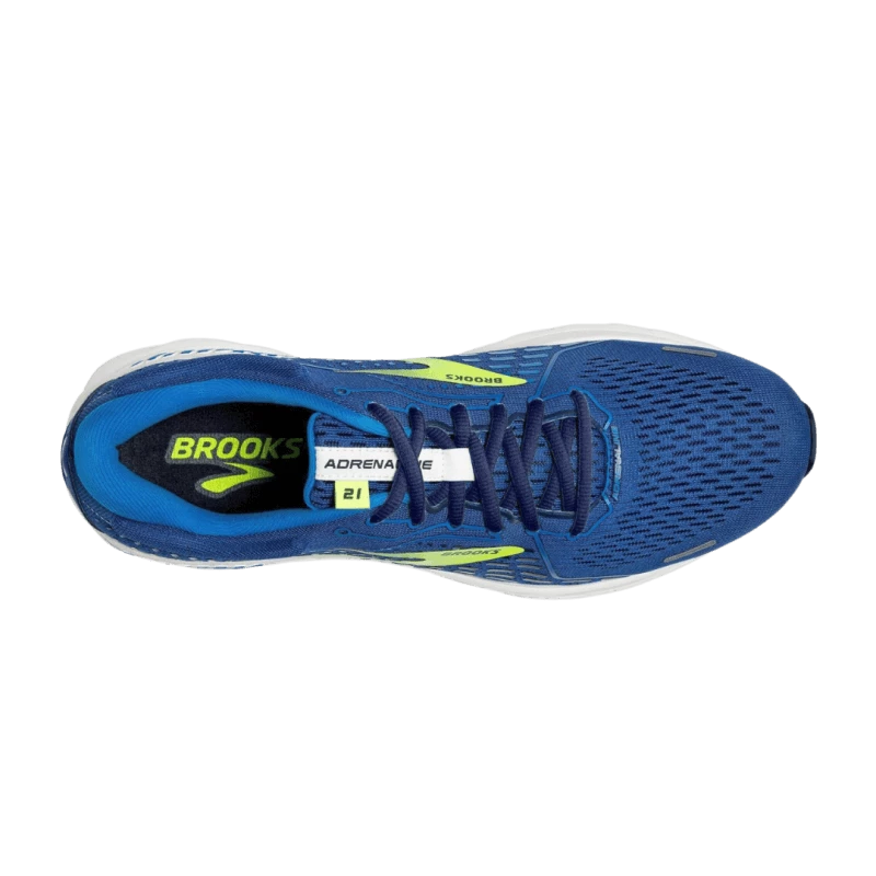 Zapatillas Brooks Adrenaline GTS 22 Azul Blanca AW22 4 Zapatillas Brooks Adrenaline GTS 22 Azul Blanca AW22 - Imagen 2