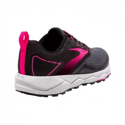 Zapatillas Brooks Divide 2 Negro Fucsia SS21 Mujer -365rider Ventas zapatillas brooks divide 2 negro fucsia pv21 mujer 2