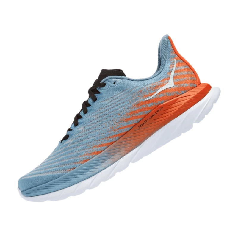 Zapatillas Hoka One One Mach 5 Naranja Celeste AW22 4 Zapatillas Hoka One One Mach 5 Naranja Celeste AW22 - Imagen 2