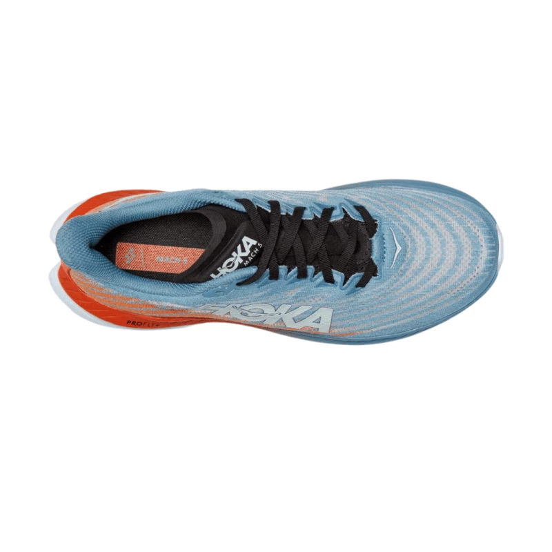Zapatillas Hoka One One Mach 5 Naranja Celeste AW22 8 Zapatillas Hoka One One Mach 5 Naranja Celeste AW22 - Imagen 6