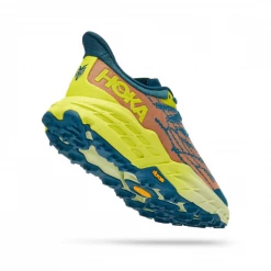 Zapatillas Hoka One One Speedgoat 5 Azul Amarillo SS22 -365rider Ventas zapatillas hoka one one speedgoat 5 azul amarillo ss22 1