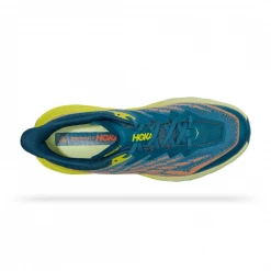 Zapatillas Hoka One One Speedgoat 5 Azul Amarillo SS22 -365rider Ventas zapatillas hoka one one speedgoat 5 azul amarillo ss22 3