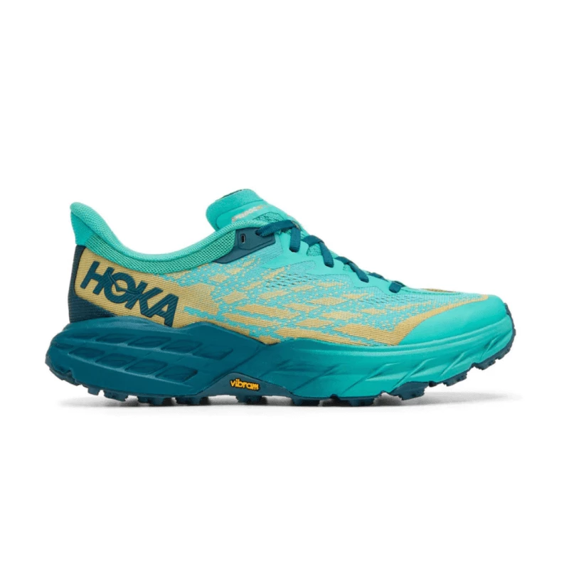 Zapatillas Hoka One One Speedgoat 5 Azul Verde AW22 Mujer 4 Zapatillas Hoka One One Speedgoat 5 Azul Verde AW22 Mujer - Imagen 2