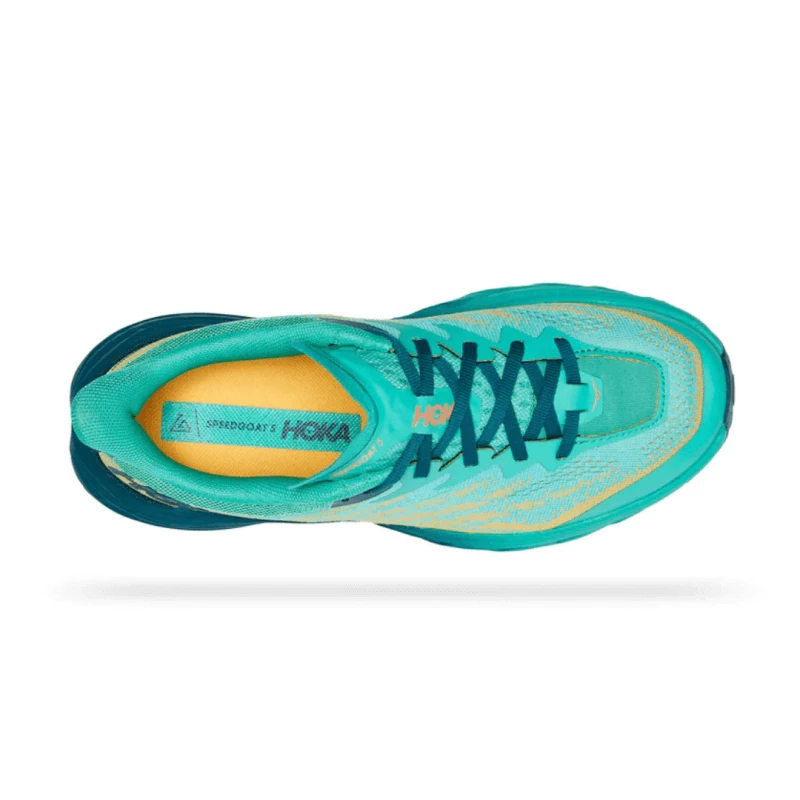 Zapatillas Hoka One One Speedgoat 5 Azul Verde AW22 Mujer 6 Zapatillas Hoka One One Speedgoat 5 Azul Verde AW22 Mujer - Imagen 4