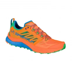 Zapatillas La Sportiva Jackal Naranja Azul Eléctrico SS22