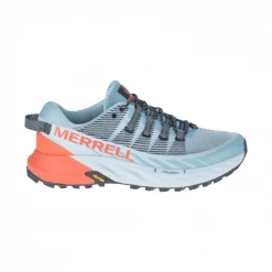 Zapatillas Merrell Agility Peak 4 Celeste Naranja AW21