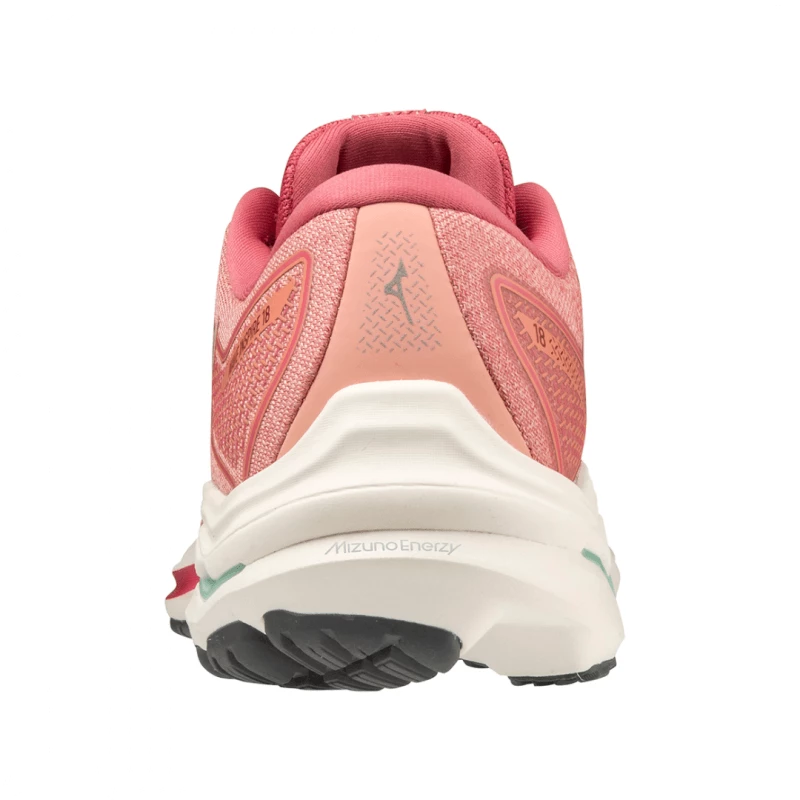 Zapatillas Mizuno Wave Inspire 18 Rosa Negro Mujer SS22 7 Zapatillas Mizuno Wave Inspire 18 Rosa Negro Mujer SS22 - Imagen 5