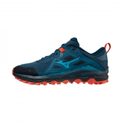 Zapatillas Mizuno Wave Mujin 8 Azul Rojo SS22 -365rider Ventas zapatillas mizuno wave mujin 8 azul rojo ss22 3