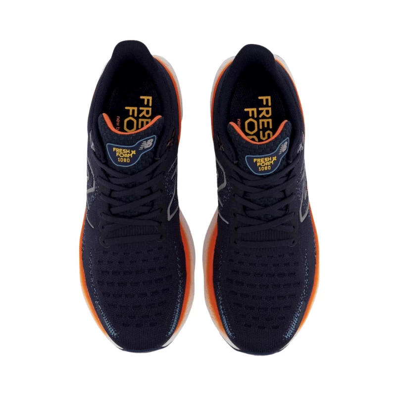 Zapatillas New Balance Fresh Foam X 1080 V12 Azul Naranja SS22 5 Zapatillas New Balance Fresh Foam X 1080 V12 Azul Naranja SS22 - Imagen 3