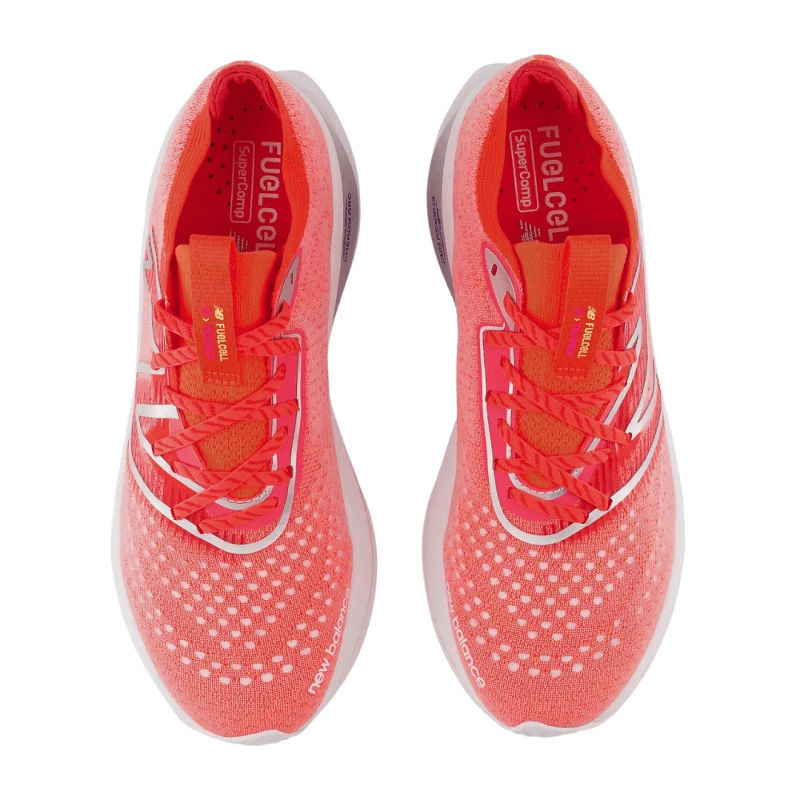 Zapatillas New Balance FuelCell SuperComp Rojo Blanco AW22 6 Zapatillas New Balance FuelCell SuperComp Rojo Blanco AW22 - Imagen 4