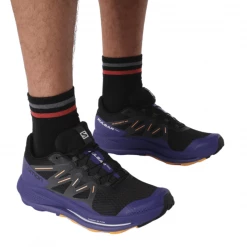 Zapatillas Salomon Pulsar Trail Negro Violeta AW22 -365rider Ventas zapatillas salomon pulsar trail negro violeta aw22 6