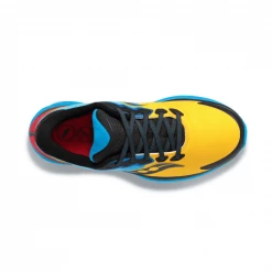 Zapatillas Saucony Ride 14 Runshield Azul Amarillo -365rider Ventas zapatillas saucony ride 14 runshield azul amarillo 2