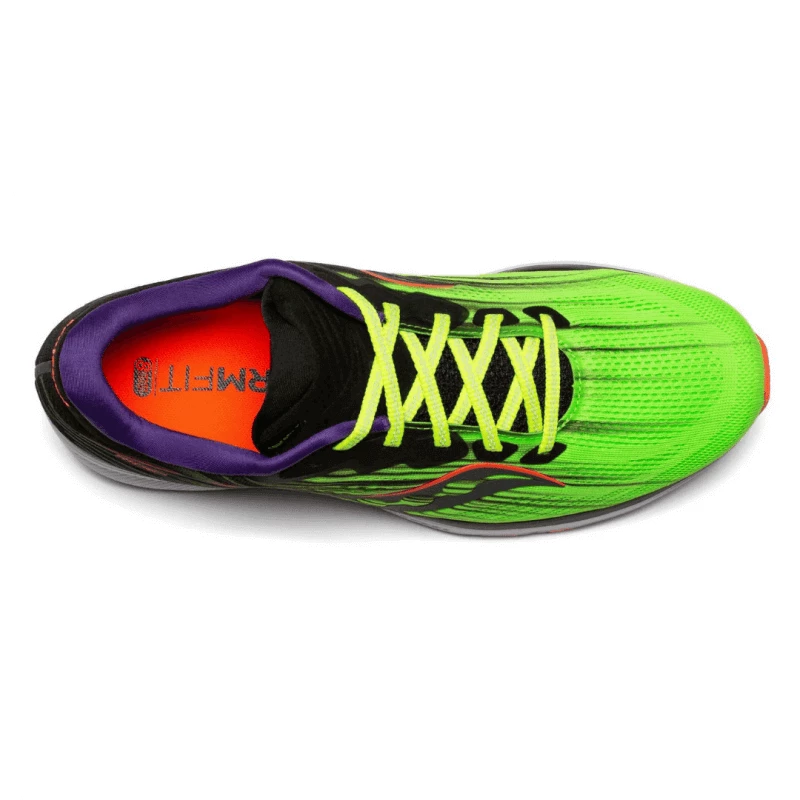 Zapatillas Saucony Ride 14 ViziPro Verde Fluor 6 Zapatillas Saucony Ride 14 ViziPro Verde Fluor - Imagen 4